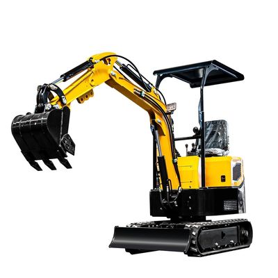 Yüksek Güçlü Mini Paletli Ekskavatör Enerji Tasarrufu 1 Tonluk Kazıcı