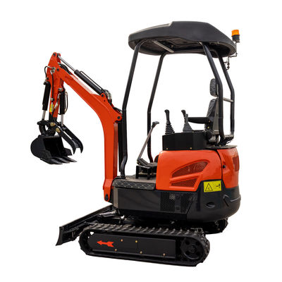 Japonya ithalat markası Motor 1.8 Tone Telescopic Track Şasi ile Hightop Mini Excavator