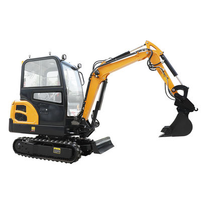 2T Kuyruksuz Dönüş Mini Crawler Excavator Japan Motor Crawler Mini Hidrolik Excavator Boom SEngine Kolay Çalıştır