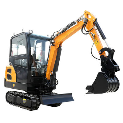 Boom Swing 2 Ton Mini Ekskavatör Japonya Motoru Küçük Çizgi Ekskavatörü