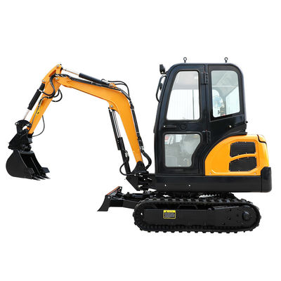 Hightop 2000kg Mini Hidrolik Ekskavatör Ön Pencereli Küçük Kazıcı Açık Kapat