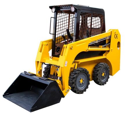 CE EPA Motor Mini Kaydırma Yönlendirme Yükleyici Eklemli Tekerlek Yükleyici 1300kg HT25