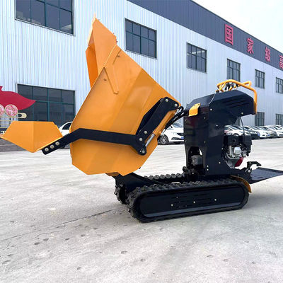 CE Hava Soğutmalı Mini Paletli Taşıyıcı Küçük Paletli Damper 500kg