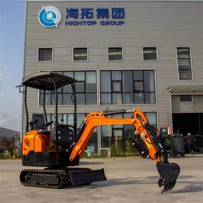 Bahçe Onarımı 1t Mini Kazıcı Enerji Verimli Hightop Ht10 Ekskavatör