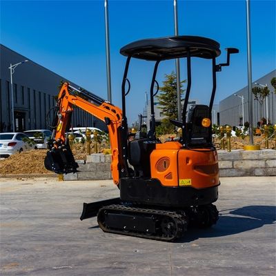 EPA HT10G ile Bom Salıncak Bir Ton Mini Ekskavatör Küçük Bahçe Ekskavatör