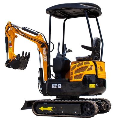 920mm Mini Kazıcı Parça Göstergeli 1300kg Hightop Ekskavatör