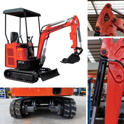 1.5 Ton Sağlam Mini Crawler Excavator İthalat Marka Motoru