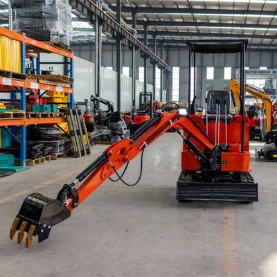 Güvenilir  Mini Crawler Excavator 2900mm Maksimum Toprak Kazı Yarıçapıyla