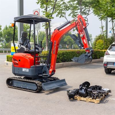 1800 kg çalışma ağırlığı ile kompakt güçlü mini hidrolik kazıcı