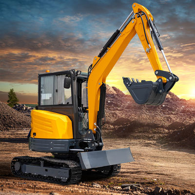 Küçük Hidrolik Kazı makinesi Dozer Kürek ve Hidrolojik Hızlı Değişim