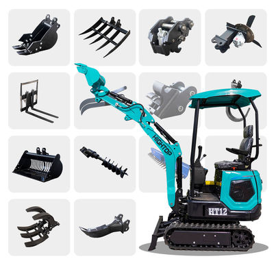 KOOP 192F motoru ile çalışan küçük hidrolik kazıcı