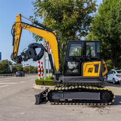 HT65 1800kg CE sertifikalı Yanmar/Kubota Motor Seçenekleri ile hidrolik mini kazıcı