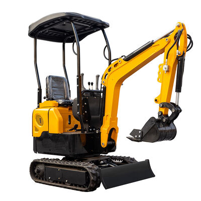 HT10G Mini Ekskavatör, İnşaat İçin 1000kg Ağırlığında