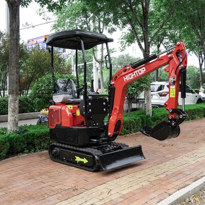 HT12G 1.2 Ton Paletli Mini Ekskavatör, Kubota Z482 Motorlu ve Dar Alanlar İçin Kompakt Tasarımlı