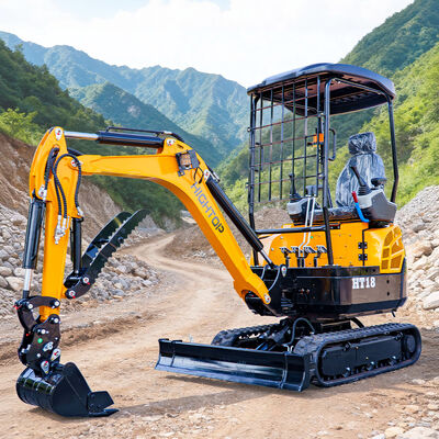 HT-18 1.8 ton Ağırlık Kubota Motorlu Mini Ekskavatör